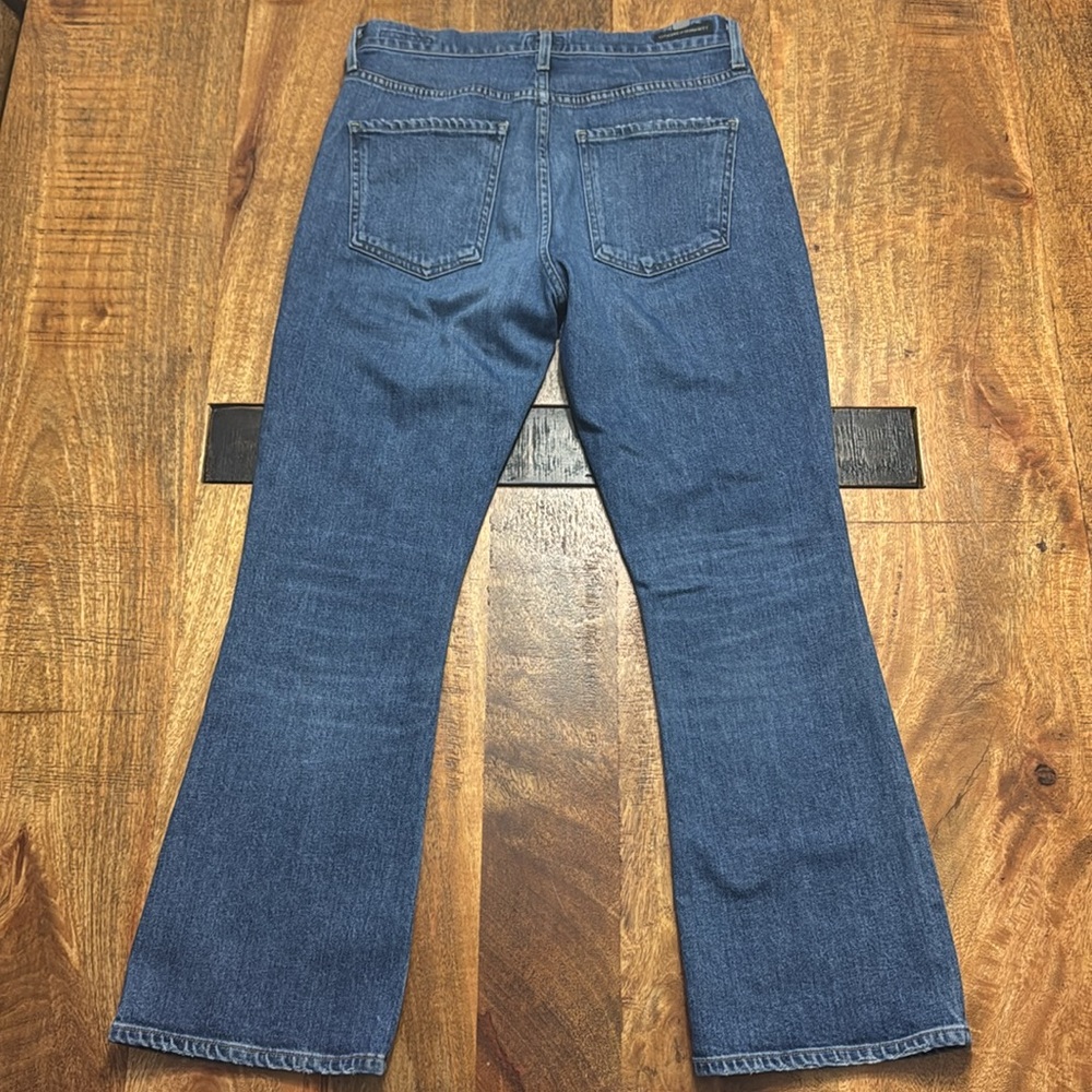 Citizens Of Humanity Dark Blue Cropped Jeans - Picture 4 of 7
